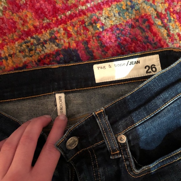 rag & bone/jean release hem jeans in Stanwix - Picture 2 of 6